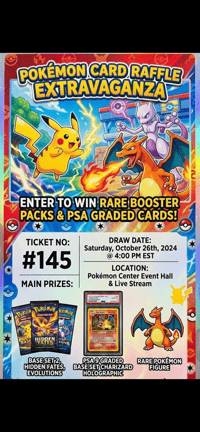 Pokemon raffle 