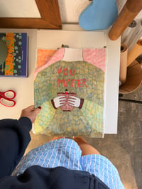 Image 1 of 'You Matter' Original Tapestry