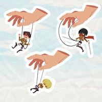 Image 5 of Attack on Titan - Swinging Keychains
