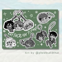 Attack on Titan - Charm Stickersheet