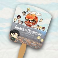 Attack on Cupsleeve Commemorative Fan