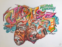 Original Art, "GHOF58" Freestyle Blackbook Piece