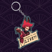 Hazbin Hotel - Radio Demon Keychain