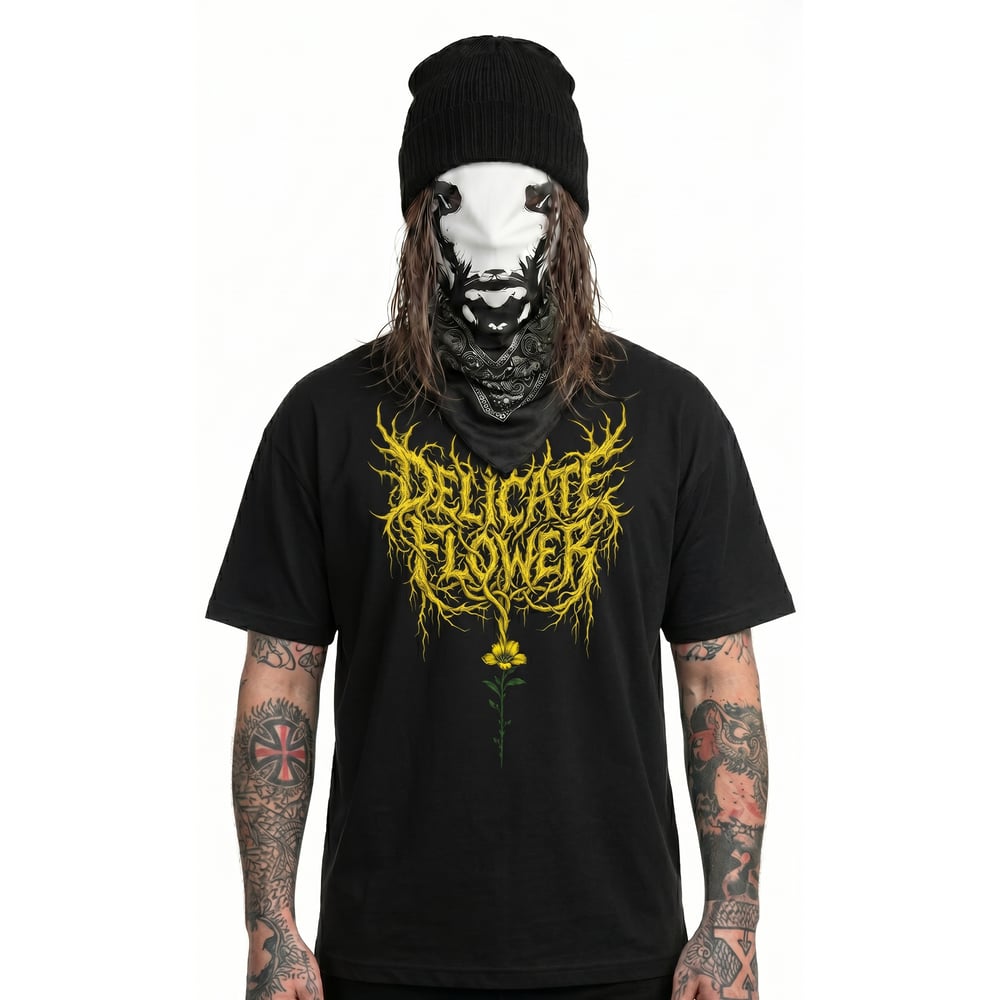 Image of Atticus Cogar "Delicate Flower" T-Shirt
