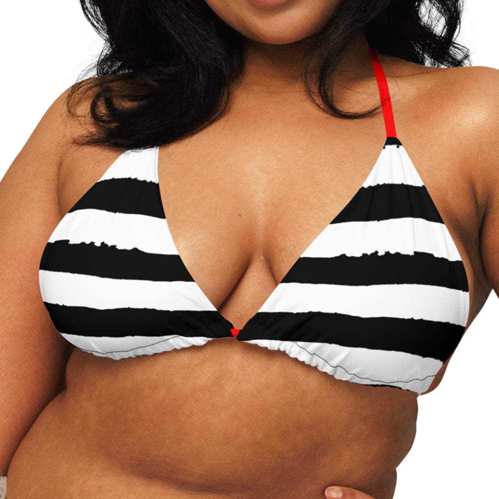 Image of Atticus Cogar "Bars" String Bikini Top