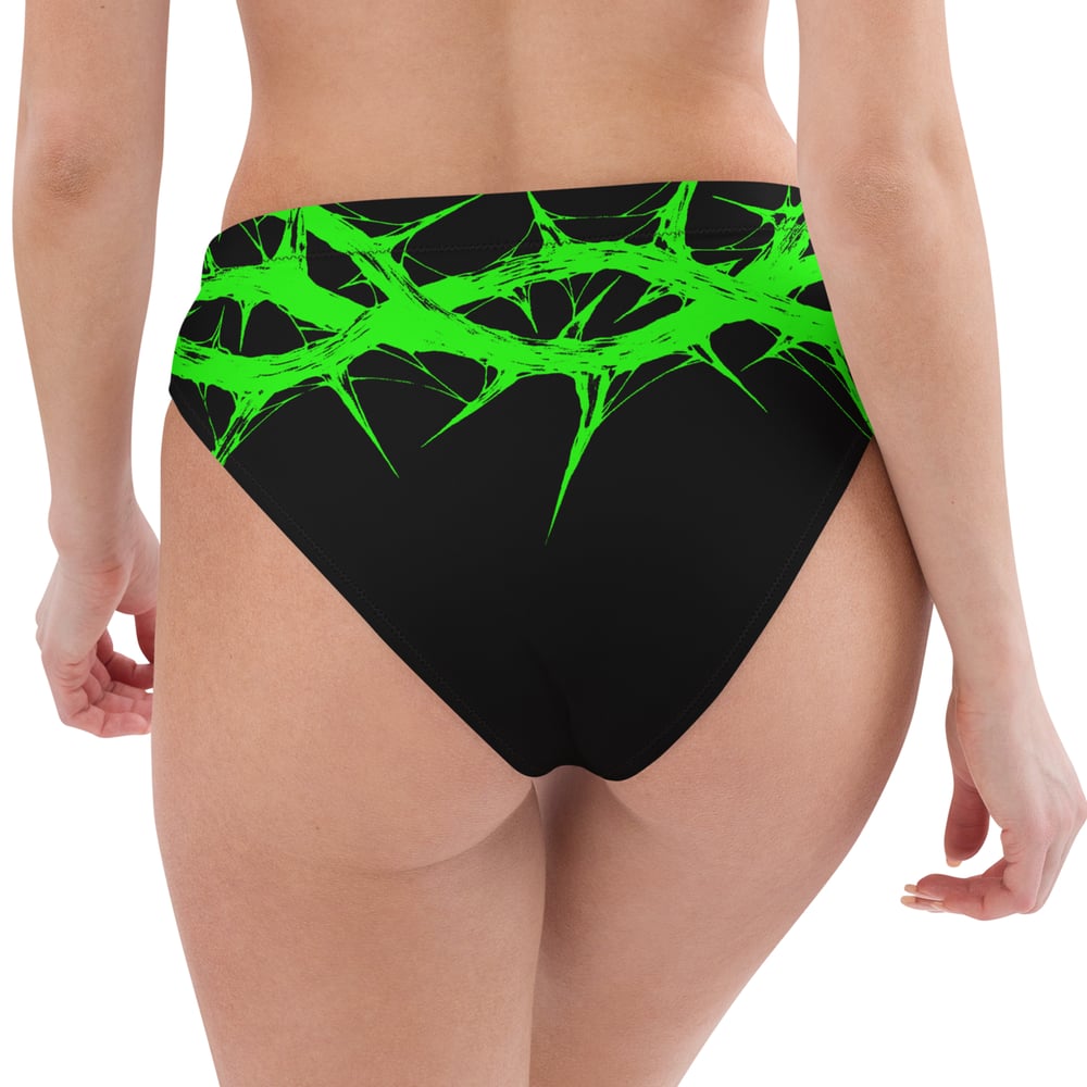 Image of Atticus Cogar "Type AC Negative" High Waisted Bikini Bottoms