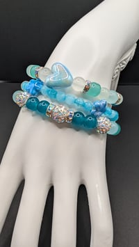 Image 2 of Sea Glass Dreams Bracelet Stack
