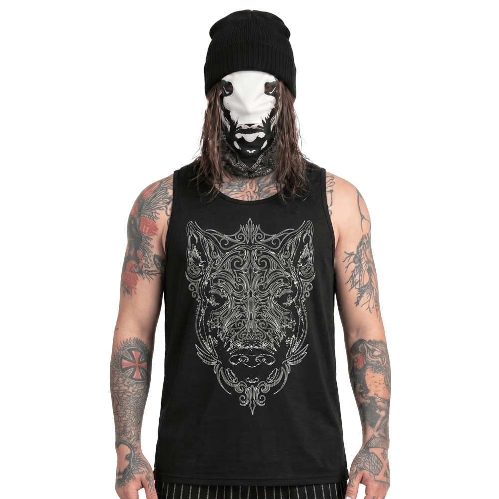 Image of Atticus Cogar "Pinstripe" Unisex Tank Top