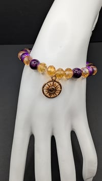 Image 1 of Rapunzel Inspired "Golden Sun" Bracelet