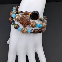Image 1 of Hawaiian Island Escape Bracelet Stack