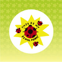 Image 1 of Final Form Ladybug Pin back Button