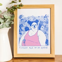 Ilustración "Cicatrices que florecen"