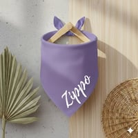 Image 1 of Personalised Name Pet Bandana