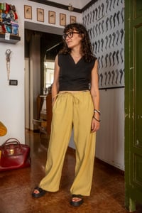 Image 1 of Pantalone Beach Life lime