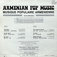 Image 2 of Hamlet Minassian – Armenian Pop Music (DOM – D 40 005 - France - 1979)