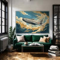 Image 1 of AERFER Sagittario II Stampa Fine Art in stile vintage 
