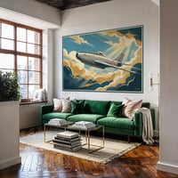 Image 7 of AERFER Sagittario II Stampa Fine Art in stile vintage 