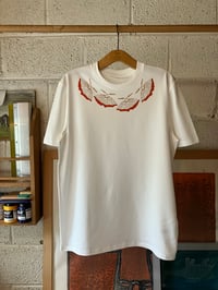 Image 4 of Dark Bordered Beauty Moth T-Shirt