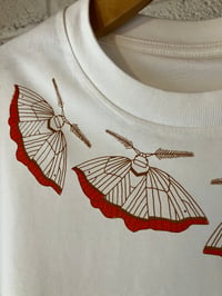 Image 5 of Dark Bordered Beauty Moth T-Shirt