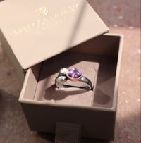 Image 1 of Amethyst cluster ring