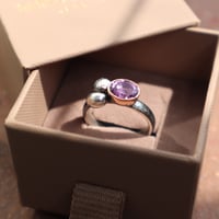 Image 2 of Amethyst cluster ring