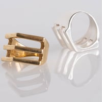 Image 3 of Bar Ring (Sterling Silver)
