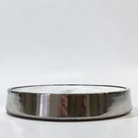 Image 9 of 25 cm  - Horloge Brillié industrielle aluminium poli miroir - Pendule Brillié f...