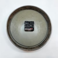 Image 11 of 25 cm  - Horloge Brillié industrielle aluminium poli miroir - Pendule Brillié f...