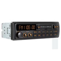 Image 1 of Retro Style Bluetooth Radio Single DIN