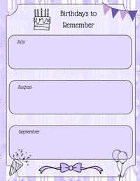 Image 4 of Digital Download Purple Cottagecore Journal Pages, printable stationery, notes, gift, flower, bow
