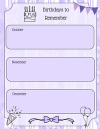 Image 5 of Digital Download Purple Cottagecore Journal Pages, printable stationery, notes, gift, flower, bow
