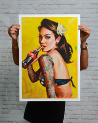 Image 1 of "PIN UP" Extremely Limited Edition Giclee Print