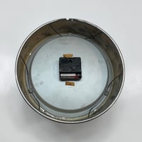 Image 10 of 25 cm  - Horloge LEPAUTE industrielle aluminium poli miroir - Pendule LEPAUTE f...