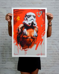 Image 1 of "I JUST WANNA DIE PRETTY!" Extremely Limited Edition Giclee Print