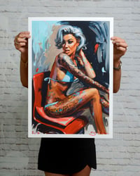 Image 2 of "YOU'LL NEVER SEE IT COMING" Extremely Limited Edition Giclee Print