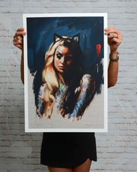 Image 1 of "CAT EARS" Extremely Limited Edition Giclee Print