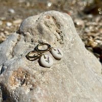 Image 1 of Boucles d'oreilles Lavande