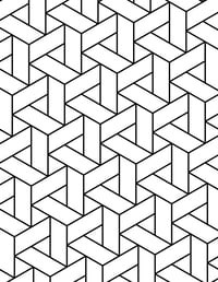Image 12 of 20 Fun Abstract Coloring Pages, Digital Download, Coloring Book, Adult, Kids, Instant Download