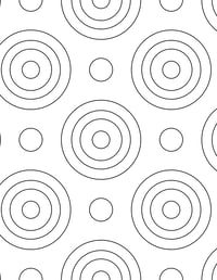 Image 17 of 20 Fun Abstract Coloring Pages, Digital Download, Coloring Book, Adult, Kids, Instant Download