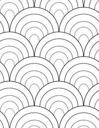 Image 18 of 20 Fun Abstract Coloring Pages, Digital Download, Coloring Book, Adult, Kids, Instant Download
