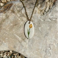 Image 2 of Collier Tulipe jaune