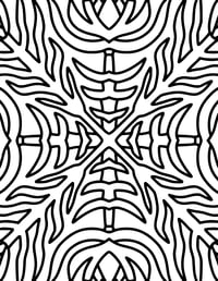 Image 17 of 20 Fun Abstract Coloring Pages, Digital Download, Coloring Book, Adult, Instant Download, book 2