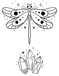 Image 9 of 20 Gothic Fantasy Coloring Pages, Digital Download, Coloring Book, Adult, Instant Download