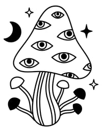 Image 11 of 20 Gothic Fantasy Coloring Pages, Digital Download, Coloring Book, Adult, Instant Download