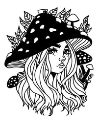 Image 14 of 20 Gothic Fantasy Coloring Pages, Digital Download, Coloring Book, Adult, Instant Download