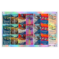 Image 1 of 💎 UNCUT - Planche de cartes Ultra Rares signée 1ère édition (50x32cm)