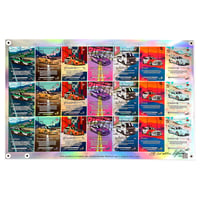 Image 1 of 💎 UNCUT - Planche de cartes Ultra Rares Seconde édition n°3 (50x32cm)