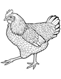 Image 3 of 20 Animal Coloring Pages, Digital Download, Coloring Book, Adult, Instant Download