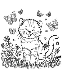 Image 13 of 20 Animal Coloring Pages, Digital Download, Coloring Book, Adult, Instant Download