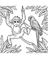 Image 14 of 20 Animal Coloring Pages, Digital Download, Coloring Book, Adult, Instant Download